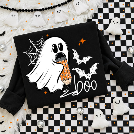Ghost Writer tee (White Ink)