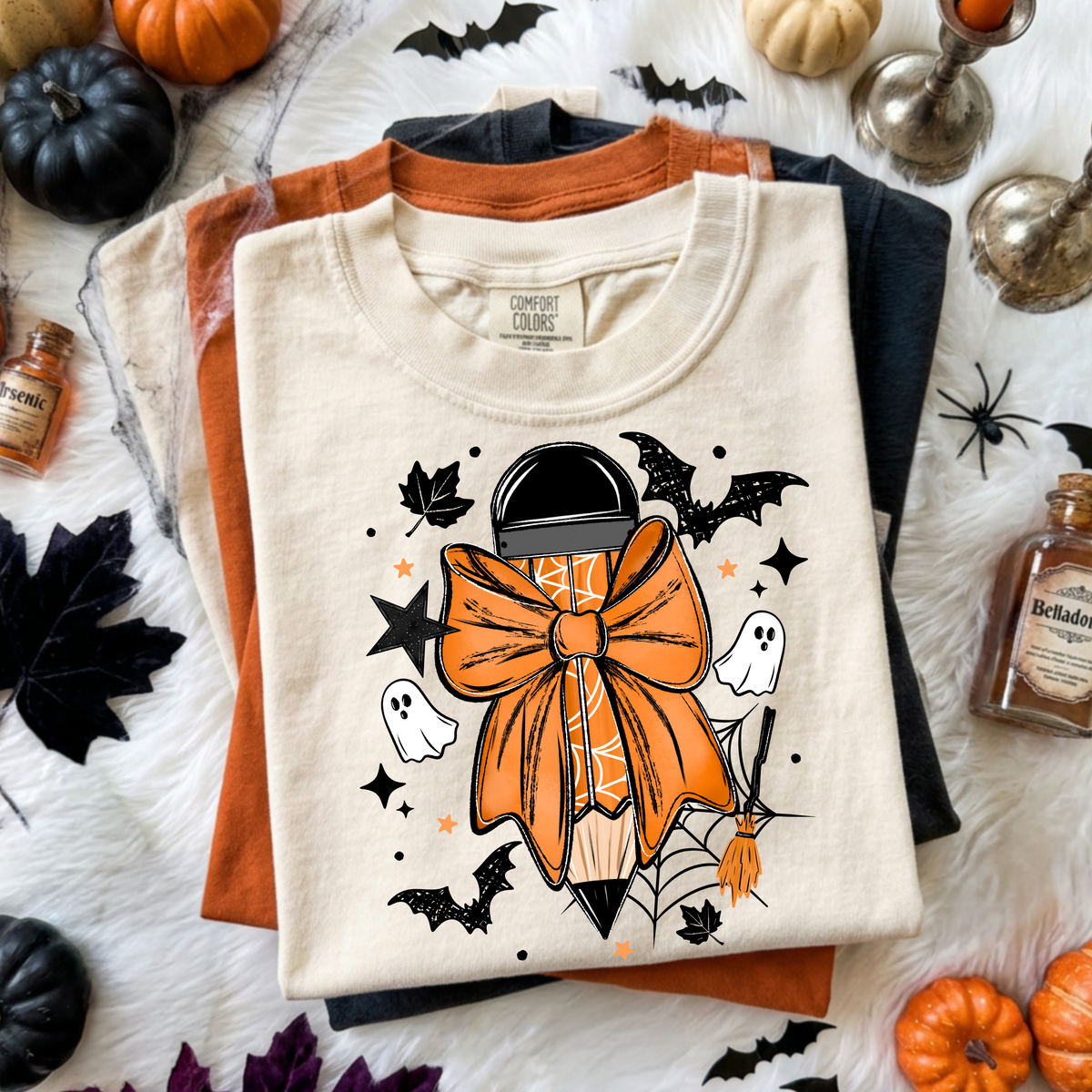 Halloween Pencil tee