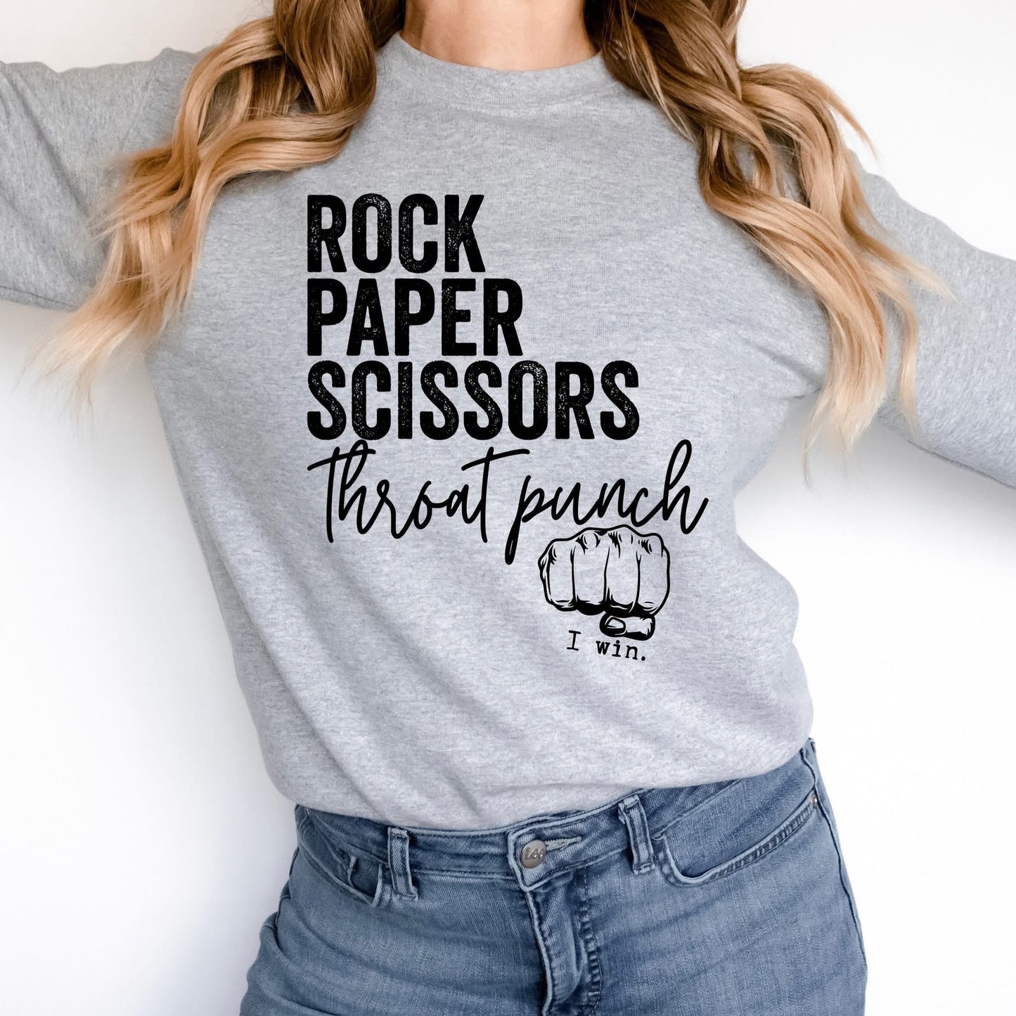 Rock Paper Sissors tee
