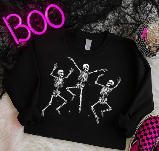 Dance Party Skellies tee