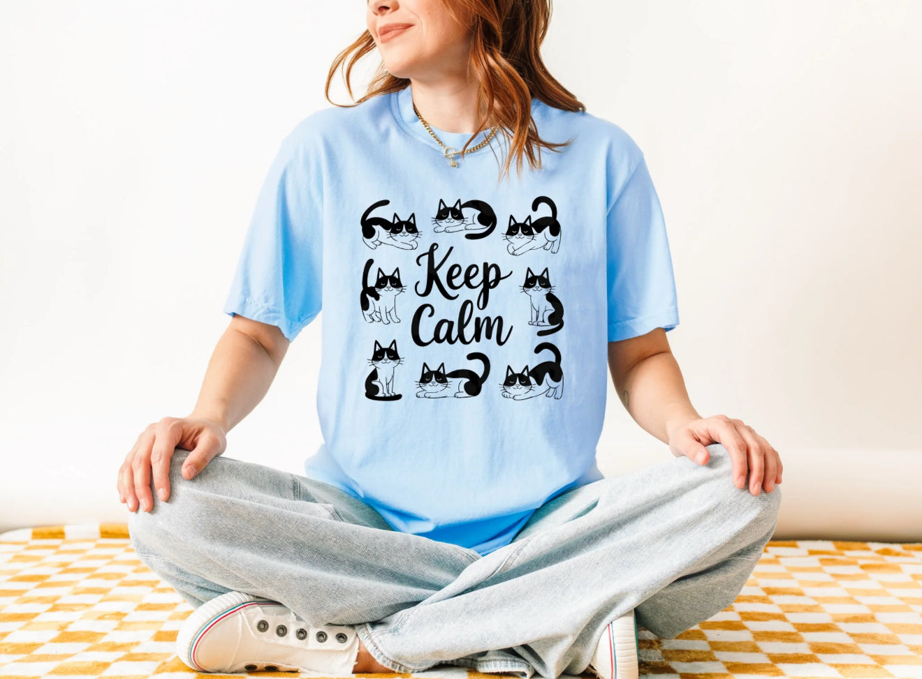 Keep Calm Cats tee