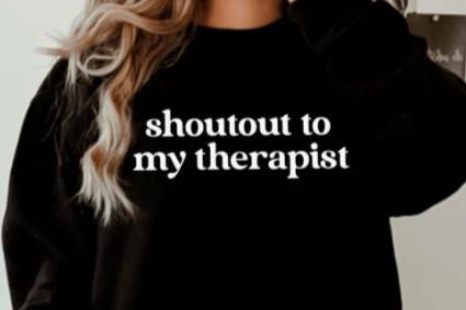 Shoutout to my Therapist! tee