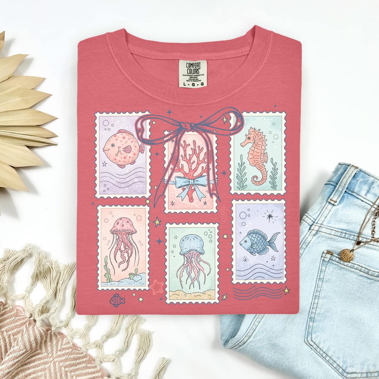 Ocean Stamps tee