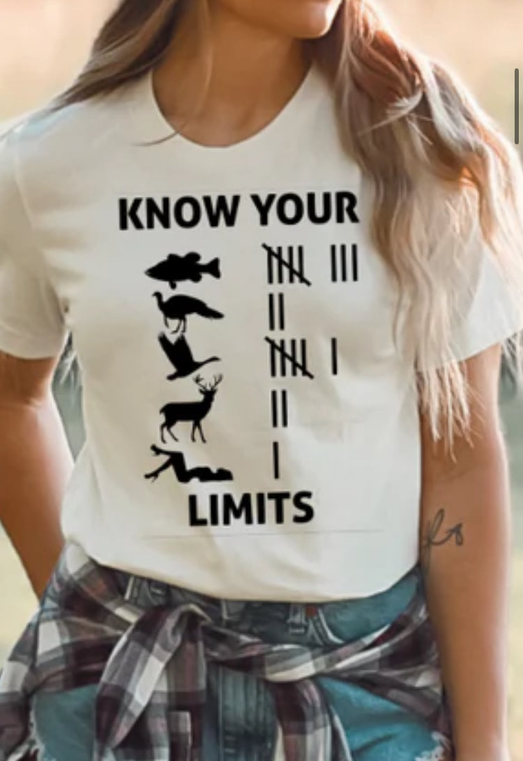 Know Your Limits tee