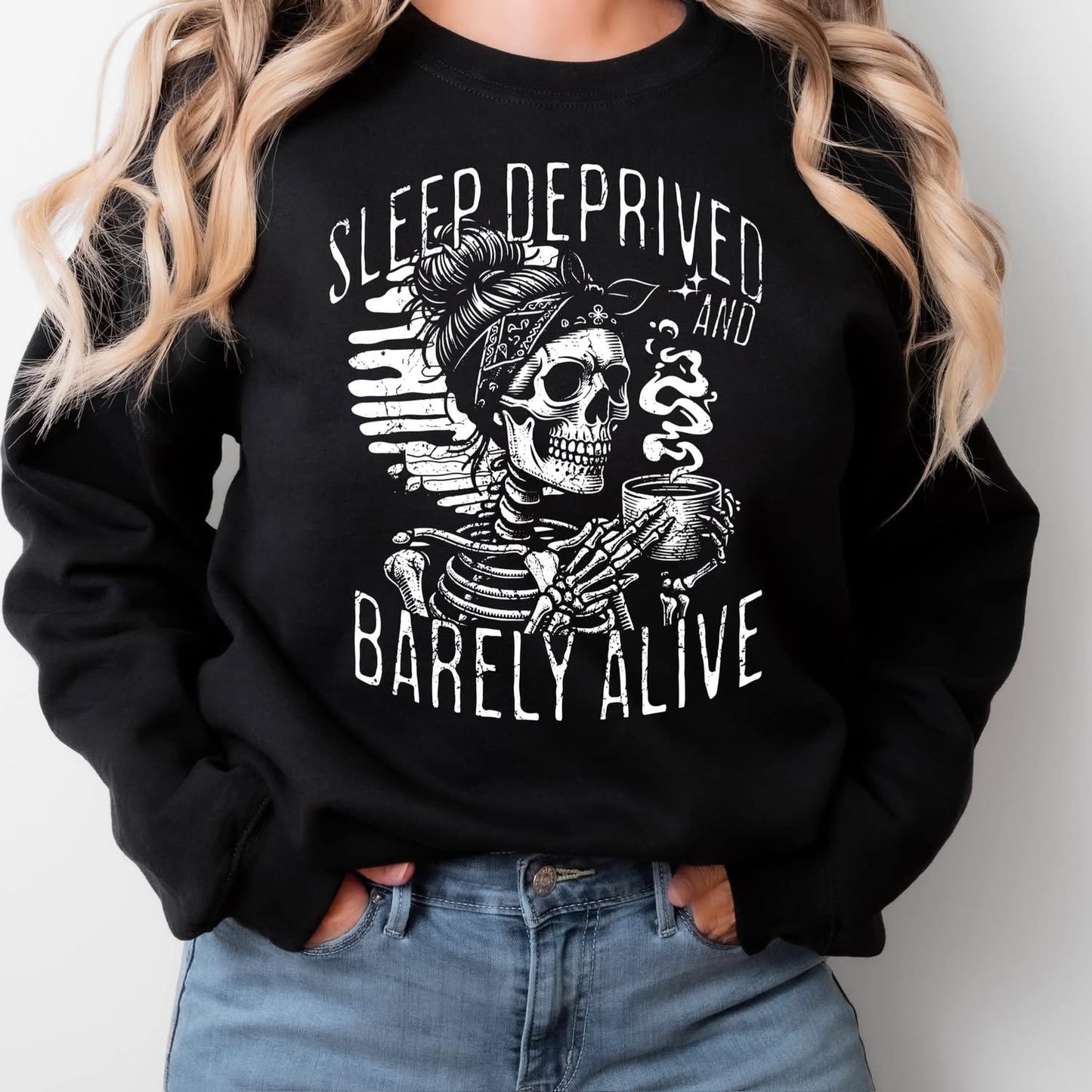 Sleep Deprived and barely alive tee