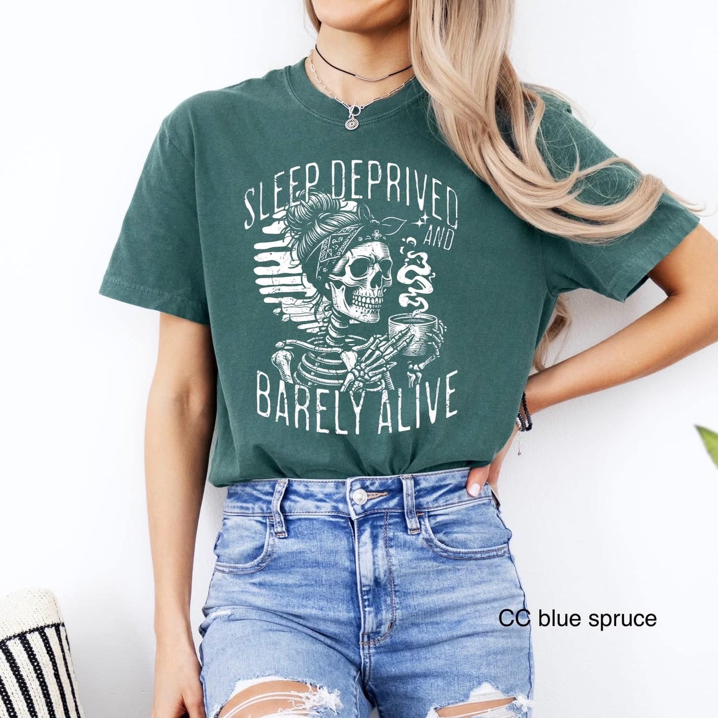 Sleep Deprived and barely alive tee