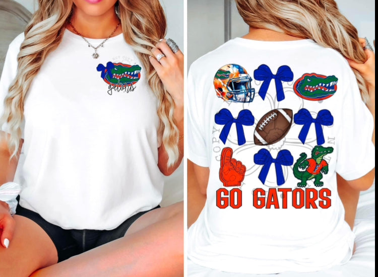 Couqette Gators Football t-shirt