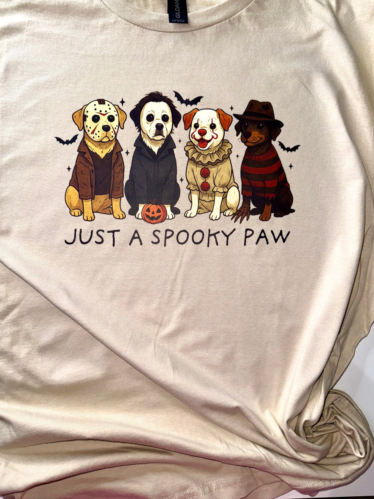 Spooky Paws tee