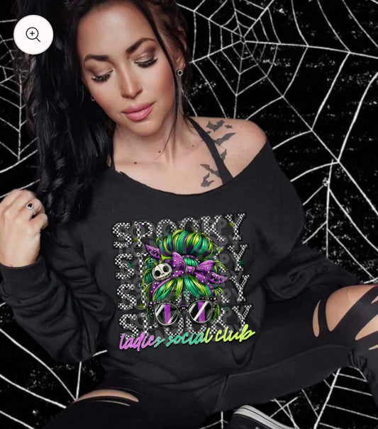 Spooky Ladies Social Club t-shirt