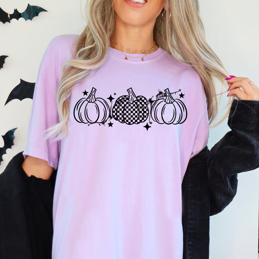 Single line of Pumpkins tee (Black Ink)