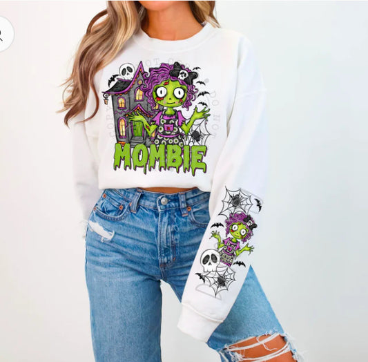 Mombie Haunted House sweatshirt