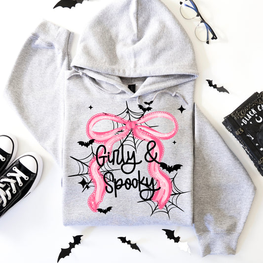 Girly & Spooky Pink Box tee (Black Ink)