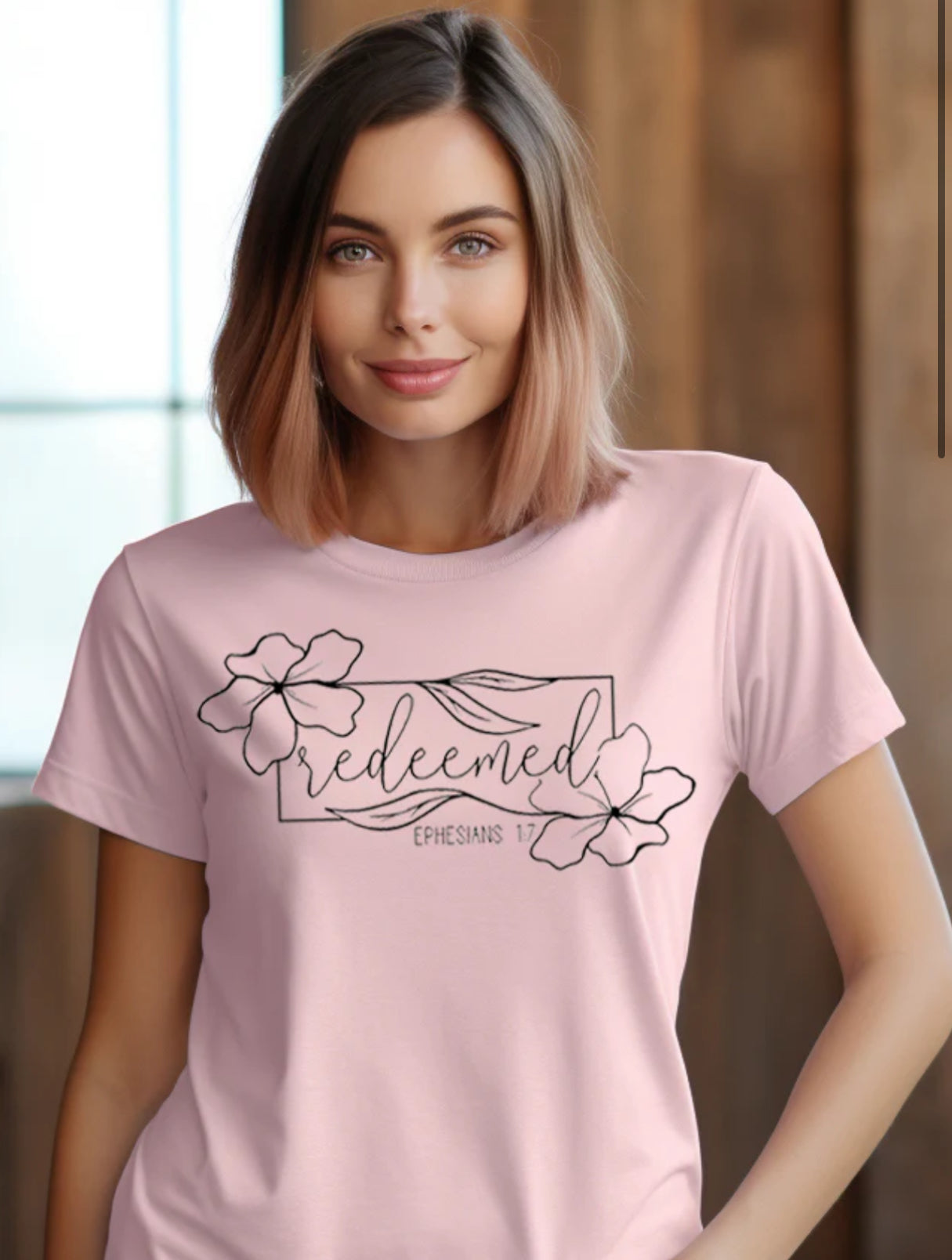 Redeemed tee