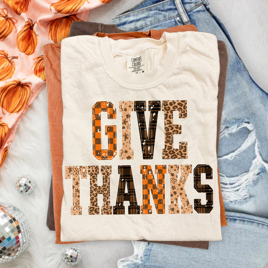 Give Thanks tee