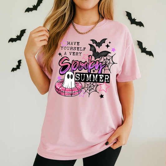 Have yourself a very Spooky Summer tee (Black Ink)
