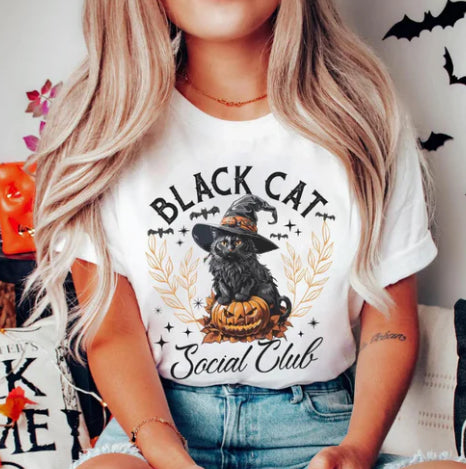 Black Cat Social Club tee