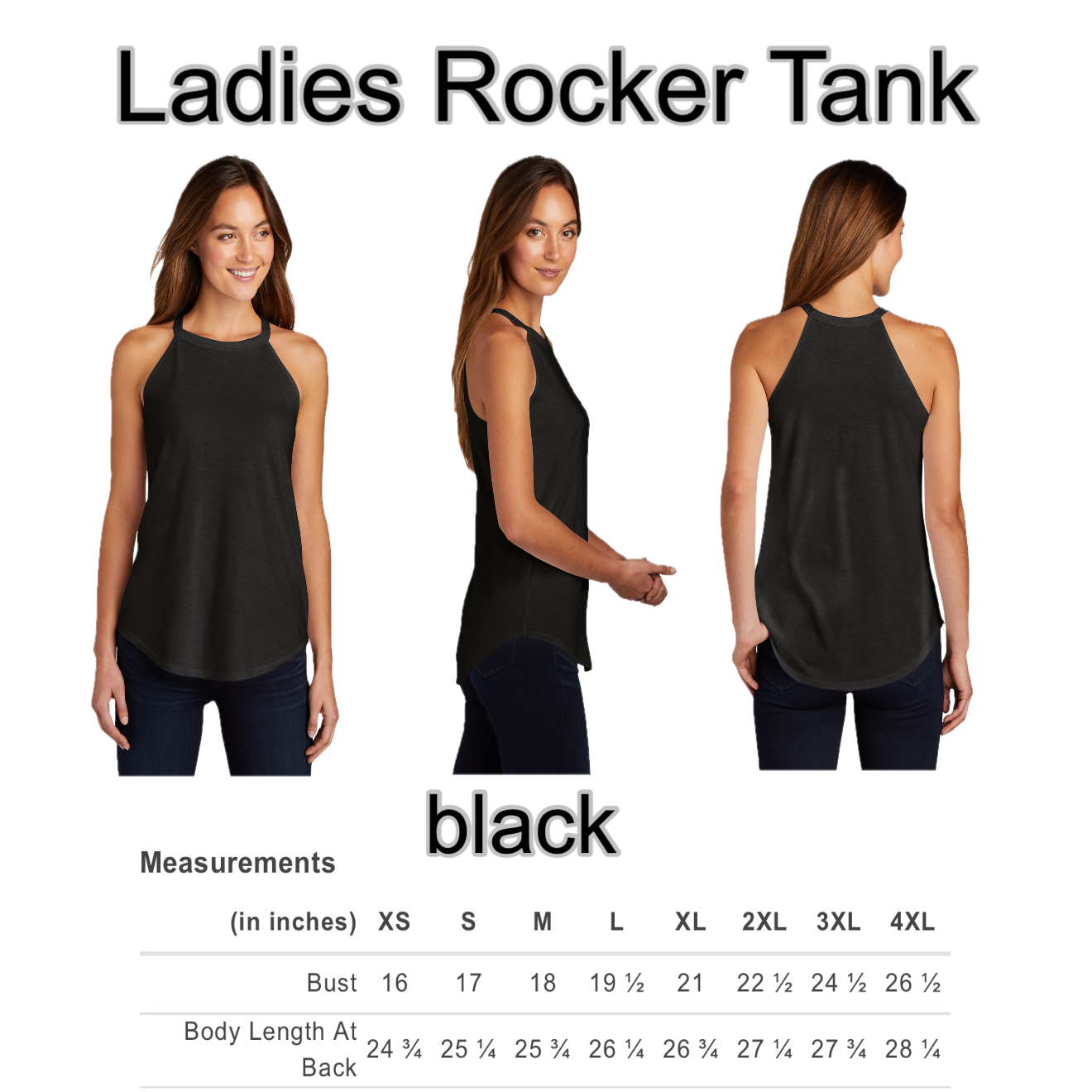 Ladies Rocker Tank Upgrade