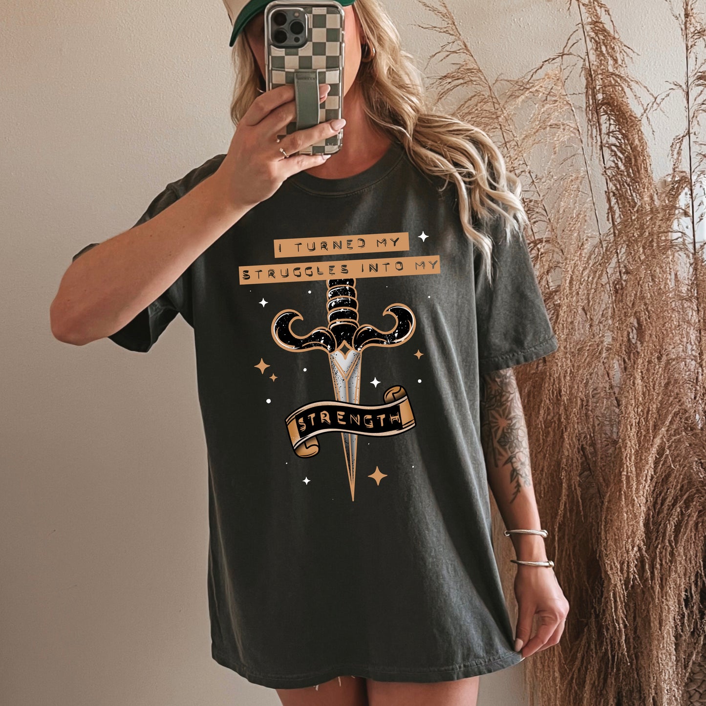 I turned my struggle into my strength tee