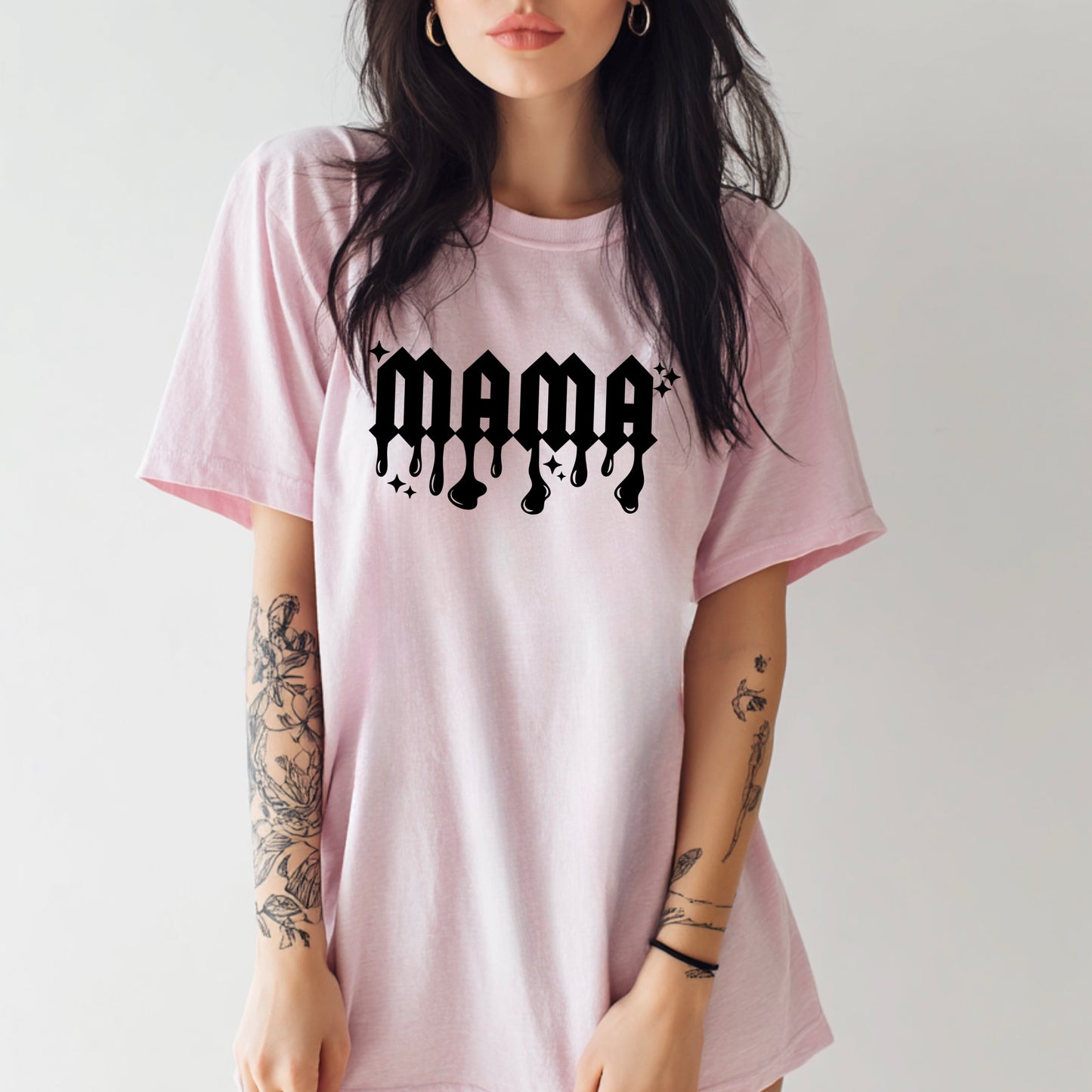 Mama Drip tee (Black Ink)