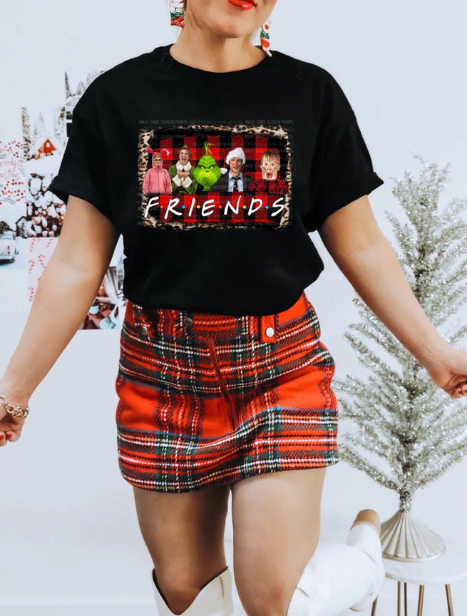 Christmas Friends tee