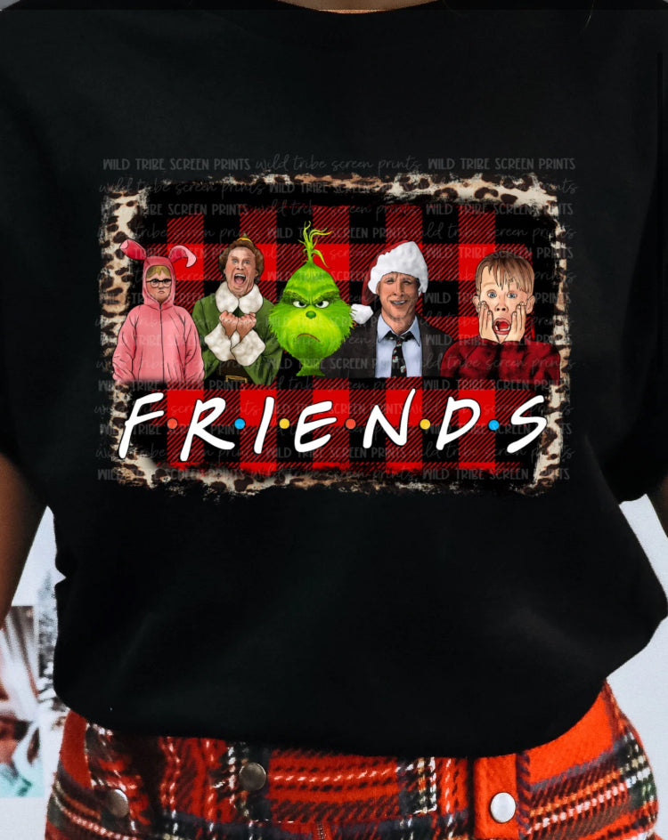 Christmas Friends tee