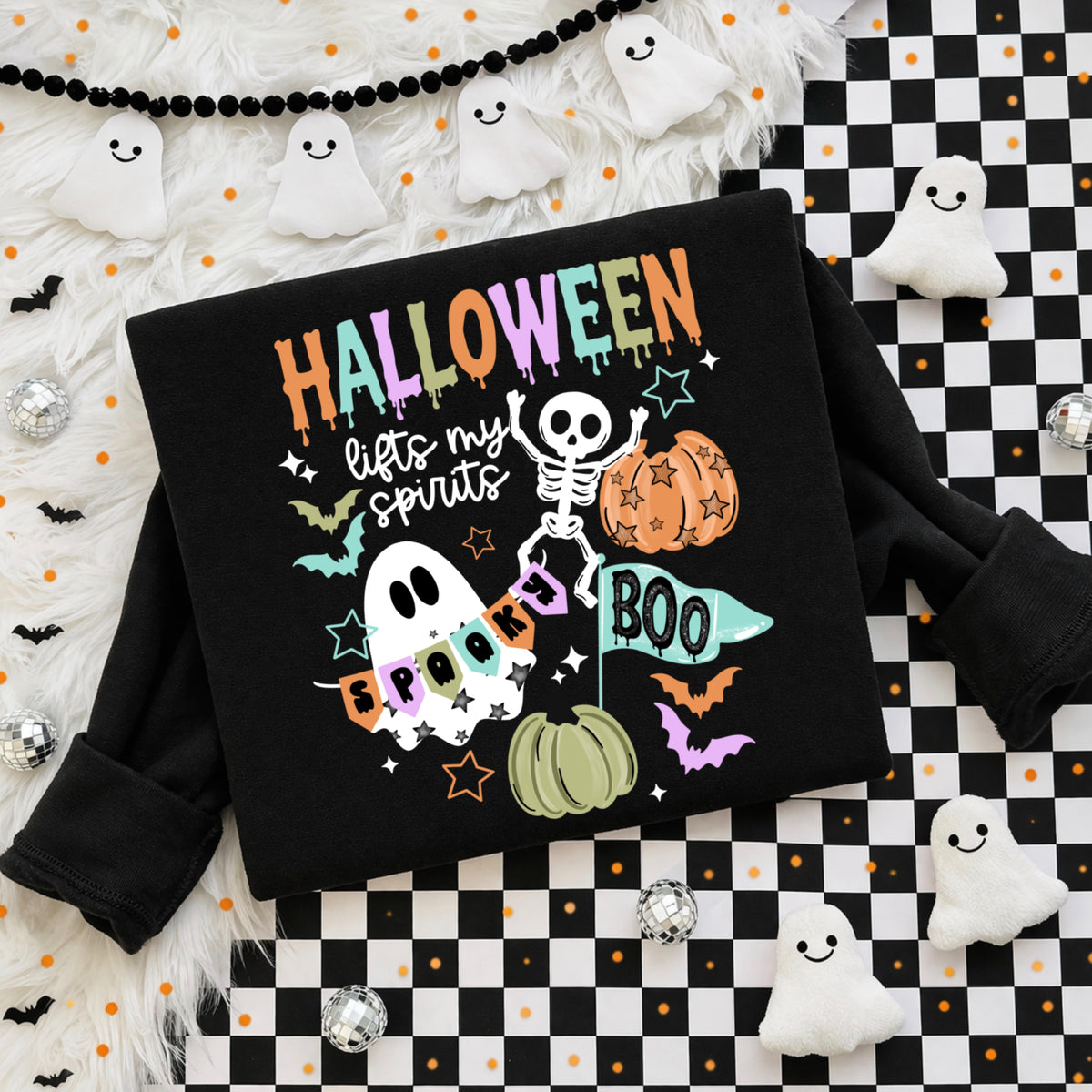 Halloween Lifts My Spirits tee