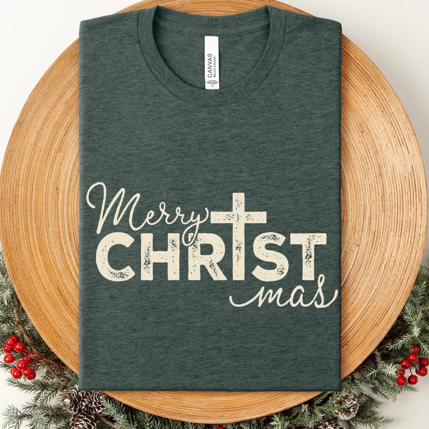 Merry CHRIST mas tee