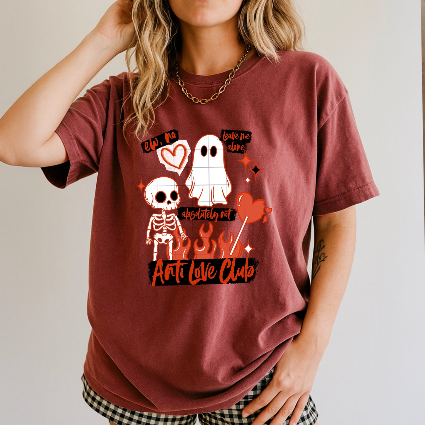 Anti Love Club tee (Black Ink)
