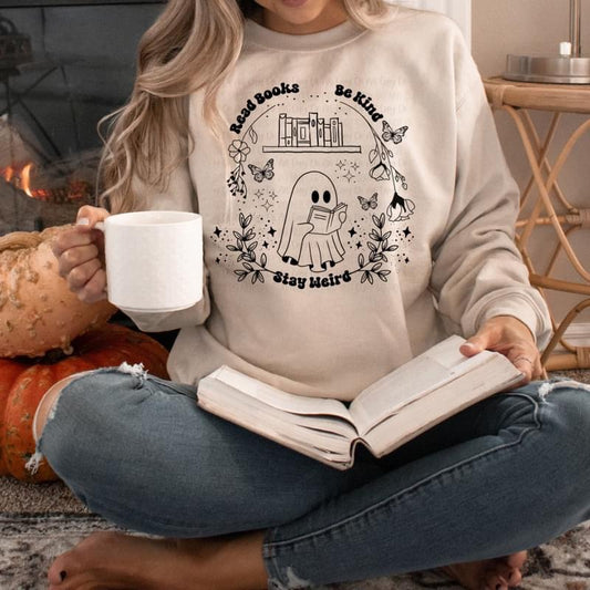 Read Books           Be Kind            Stay Weird tee