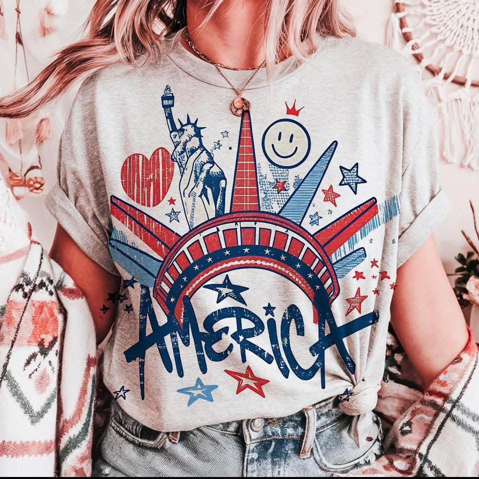 Statue of Liberty Crown tee