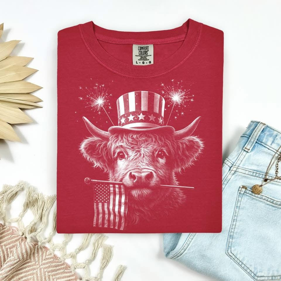 American Cow tee