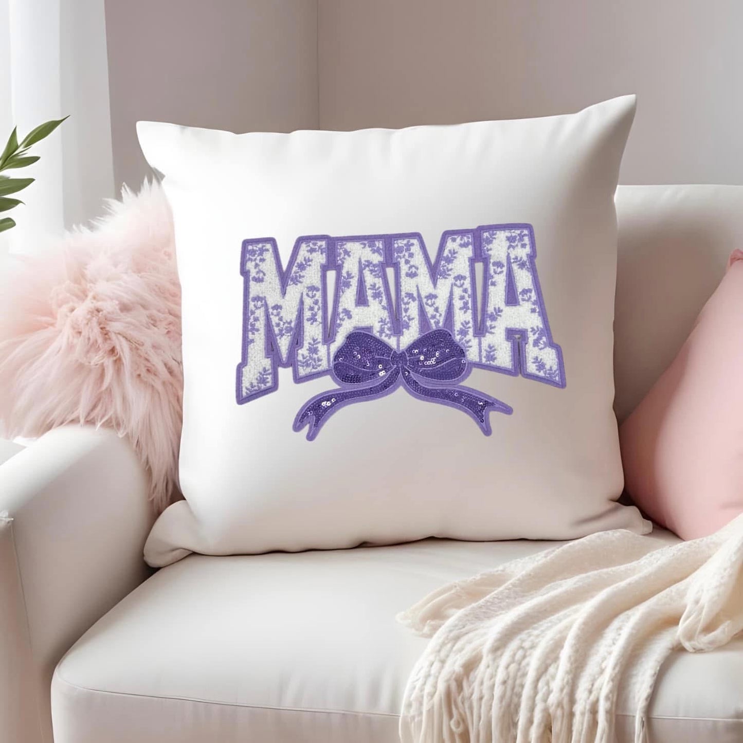 MAMA Chenille Patch sweatshirt