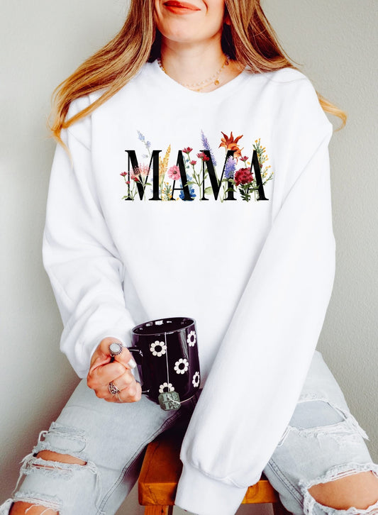 Mama Florals tee
