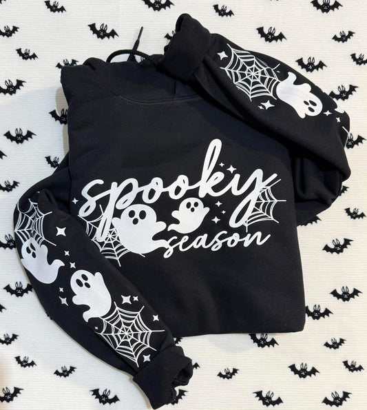 SPOOKY Season sleeve design sweatshirt
