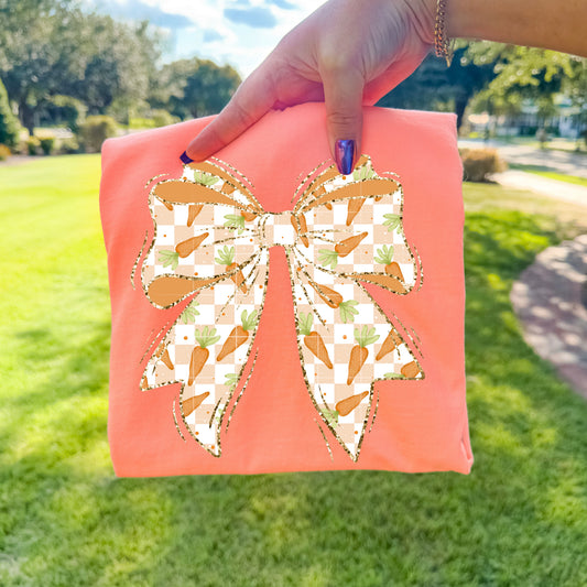 Carrot Bow tee