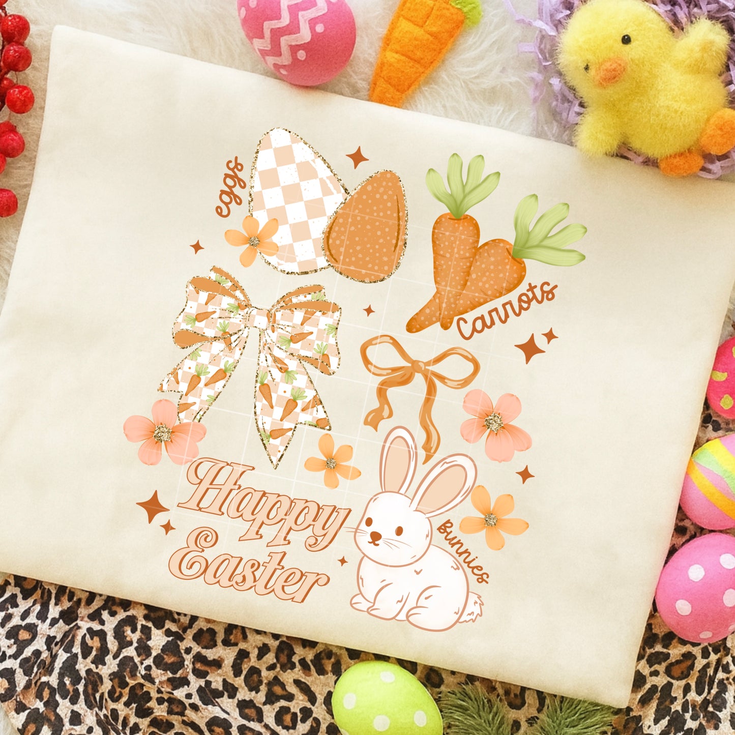 Happy Easter Collage tee