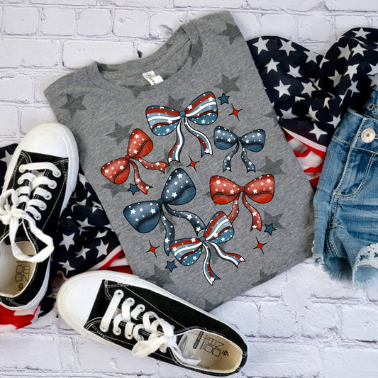 Patriotic Bows tee