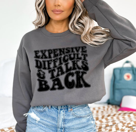 Expensive Difficult & Talks Back tee