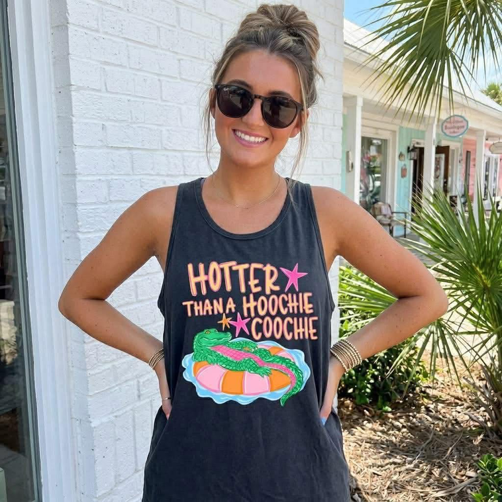 Hotter than a Hoochie Coochie tee