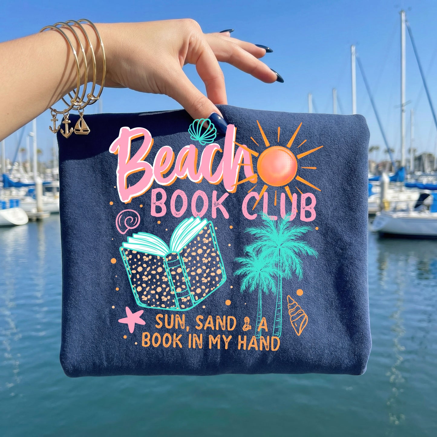 Beach Book Club tee