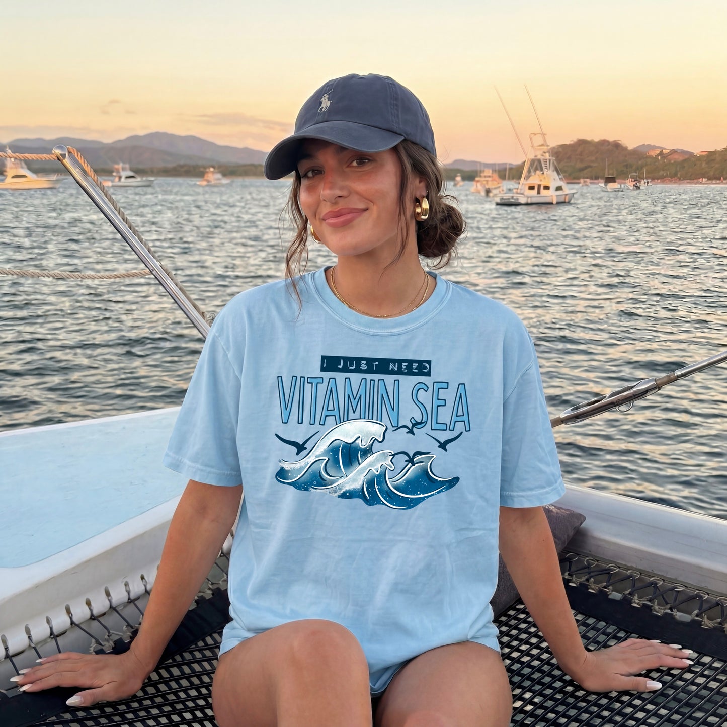Vitamin SEA tee (Blue)