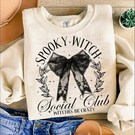 Spooky Witch Social Club - Witches be Crazy t-shirt