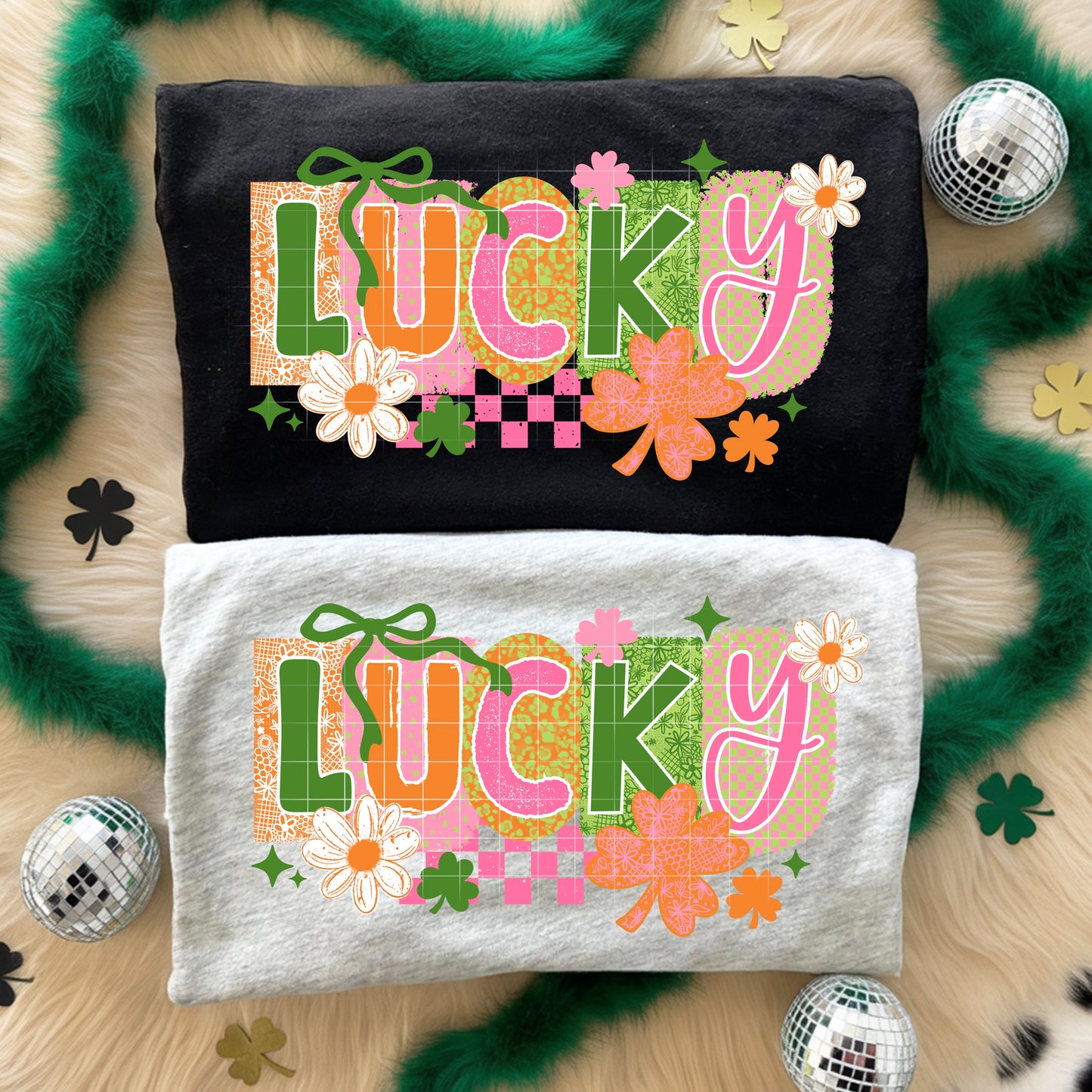 Colorful Lucky tee