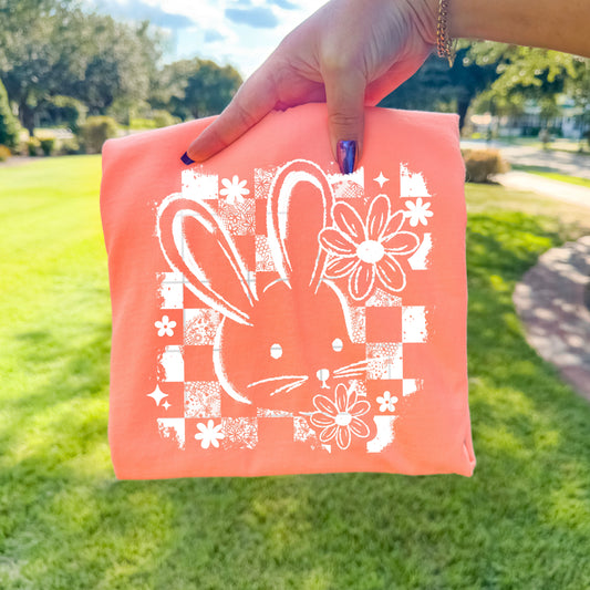 Baby Bunny tee (White Ink)