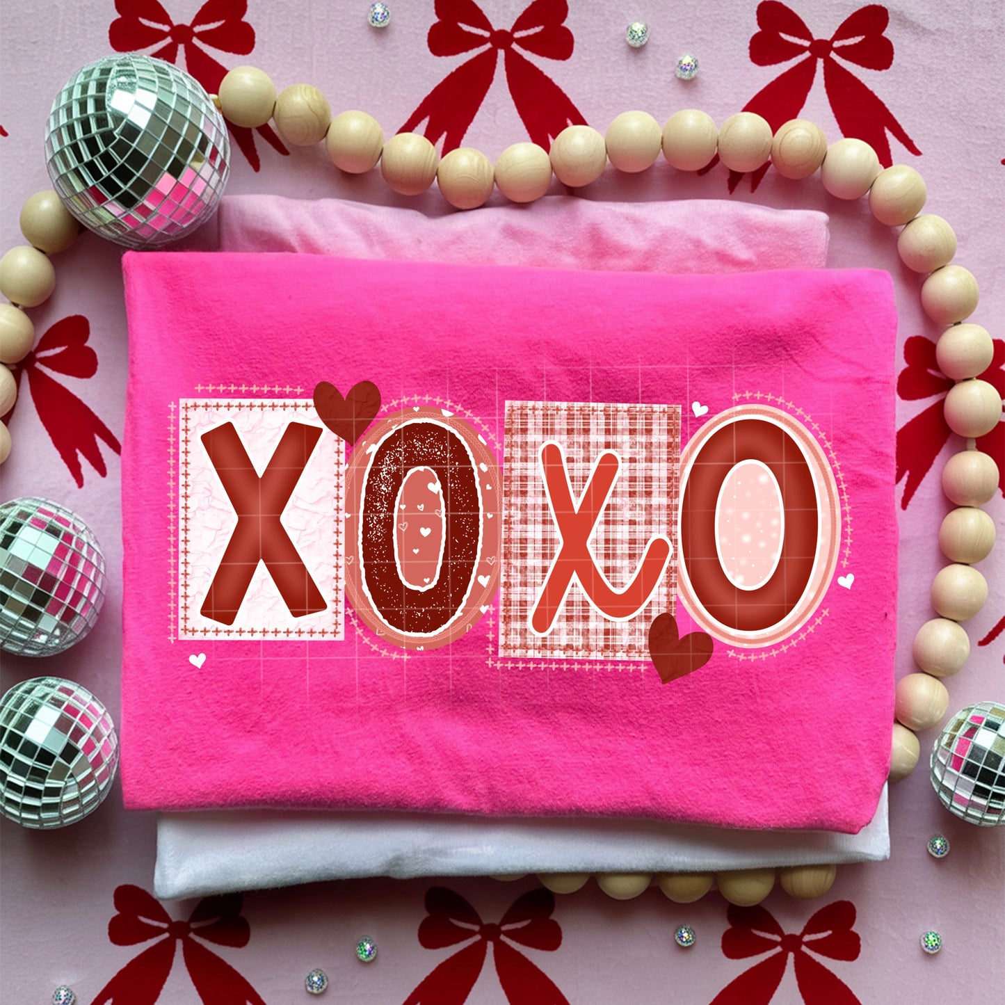 XOXO Block letters tee