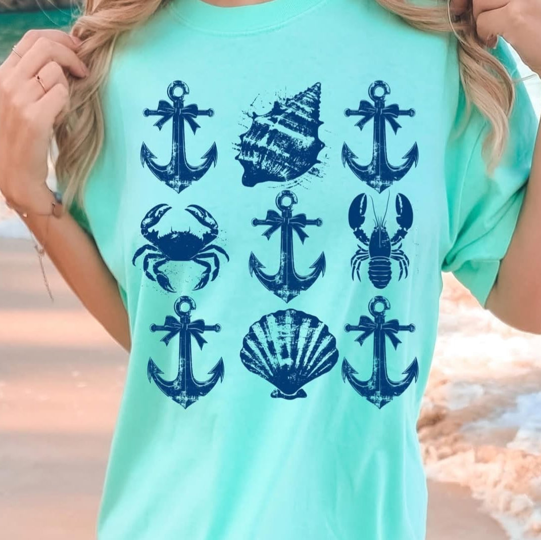 Nautical Collage tee