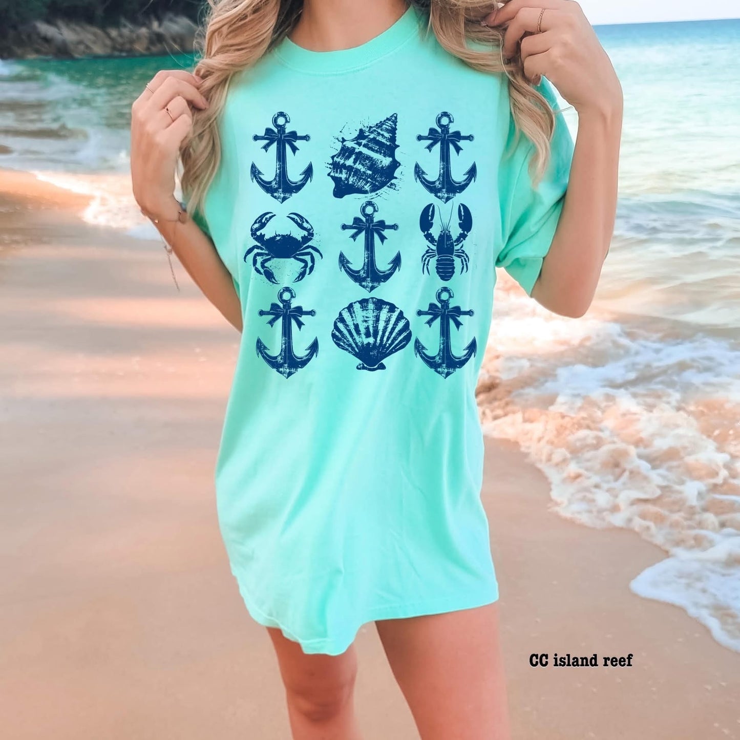 Nautical Collage tee