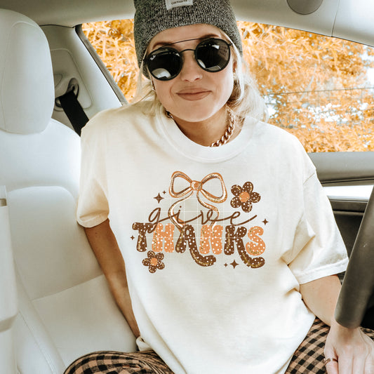 Give Thanks tee
