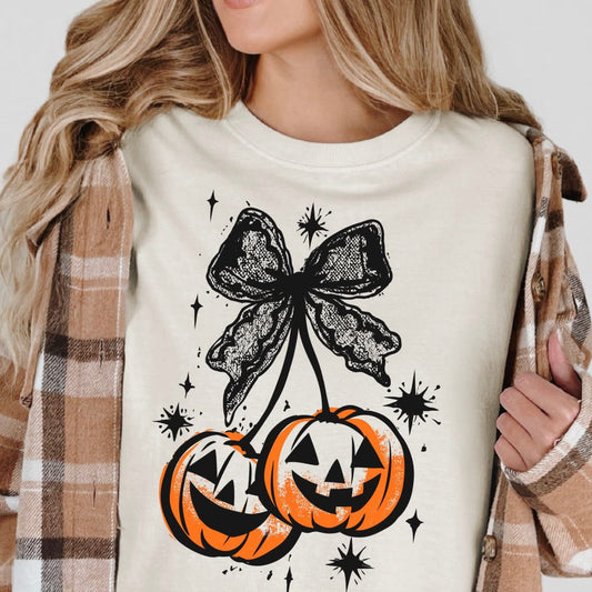 Cherry Pumpkins tee