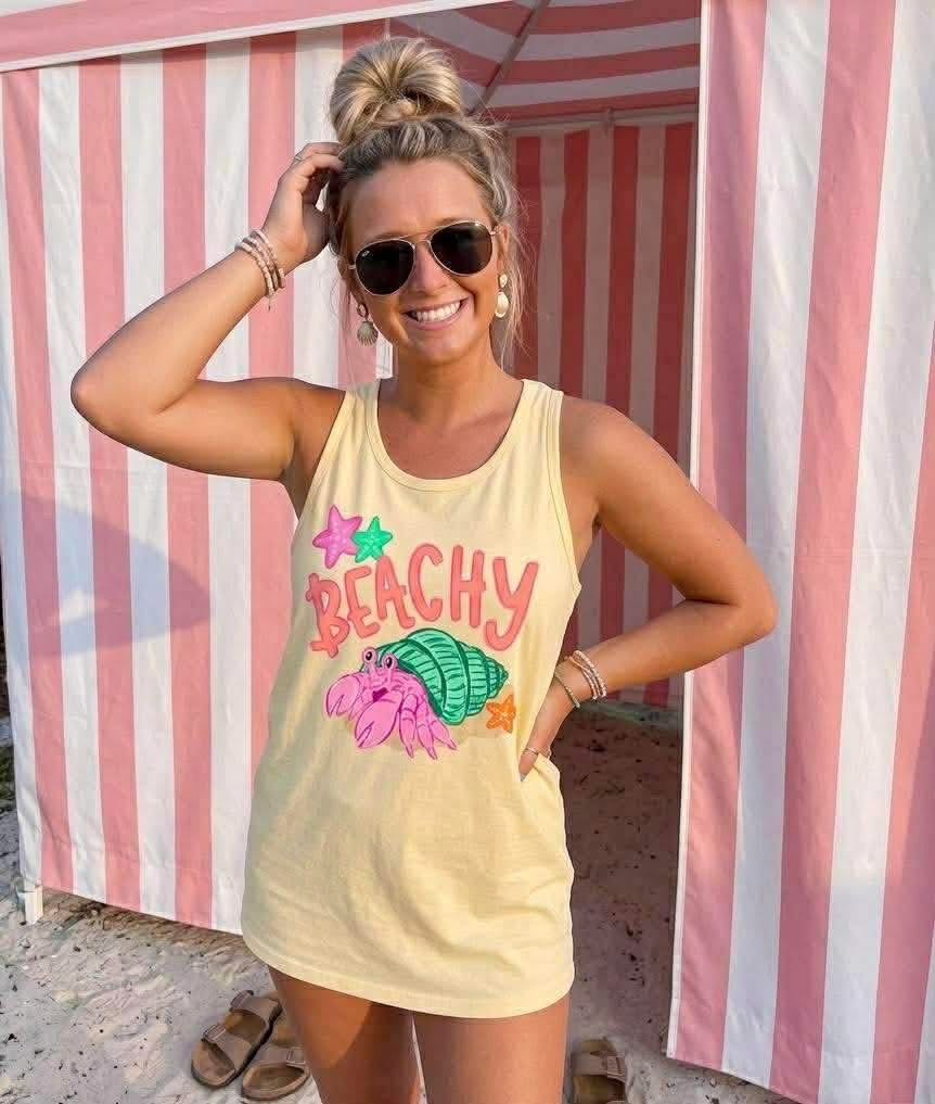 Beachy Hermit Crab tee